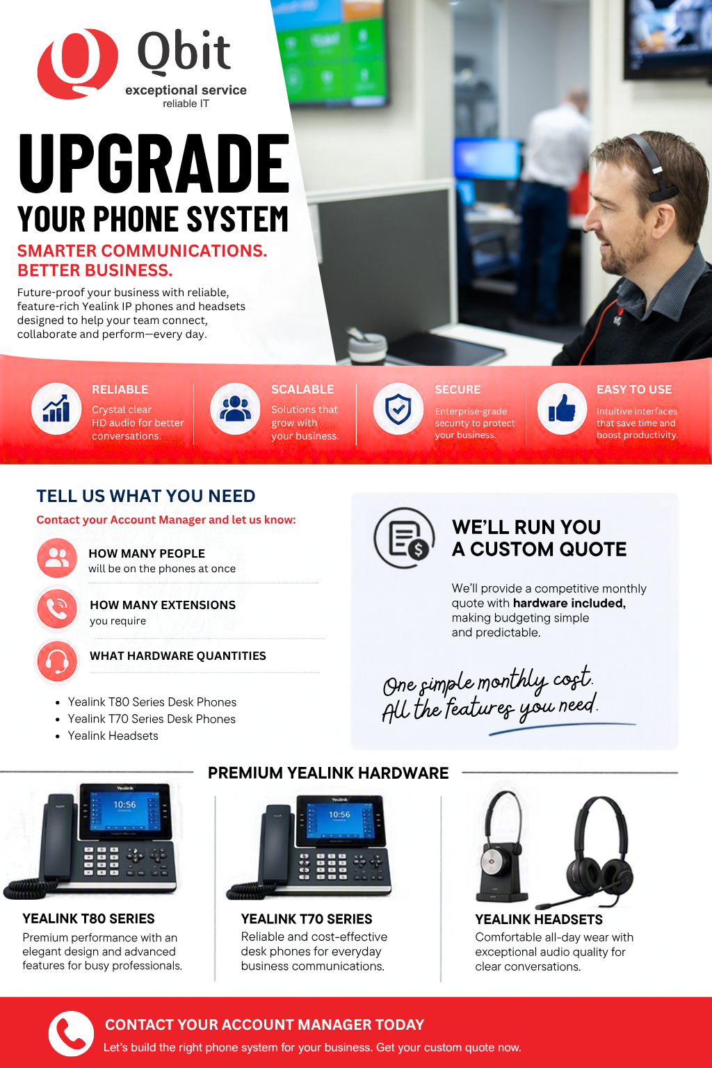 Upgrade your phone system for business